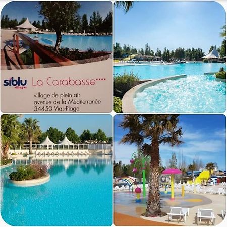 Mobilhome La Carabasse Виас Экстерьер фото
